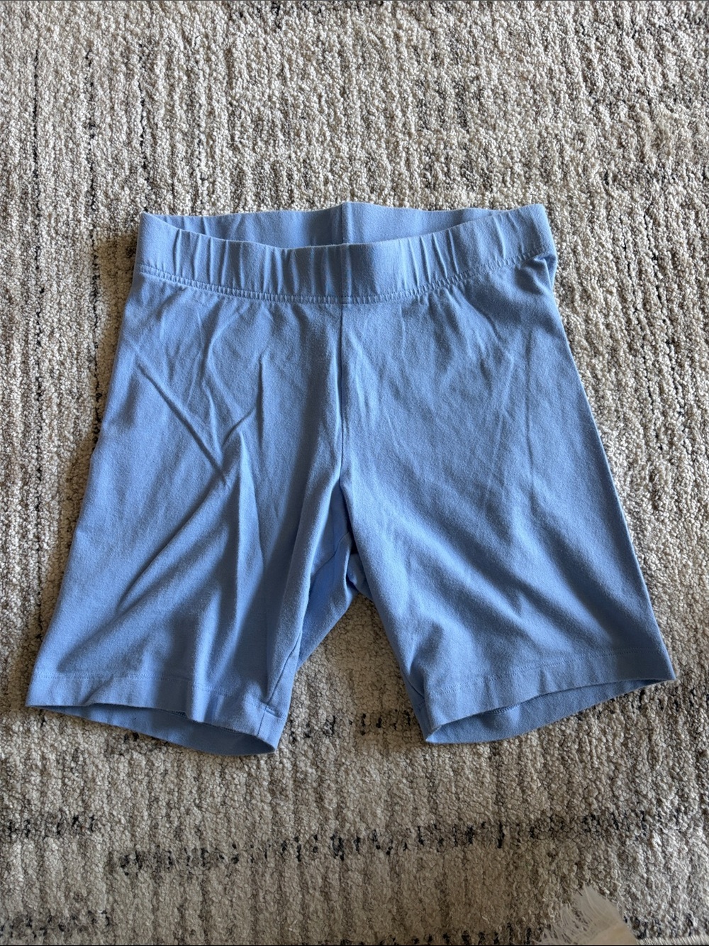 Light Blue Women's Stretch Bike Shorts